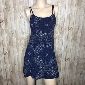 Hollister Blue Paisley Strappy Sundress